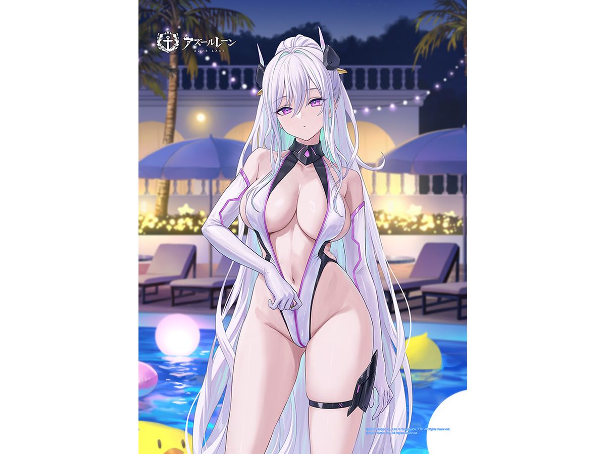 Azur Lane: Original B2 Tapestry (Kearsarge / Nightpool) W Suede