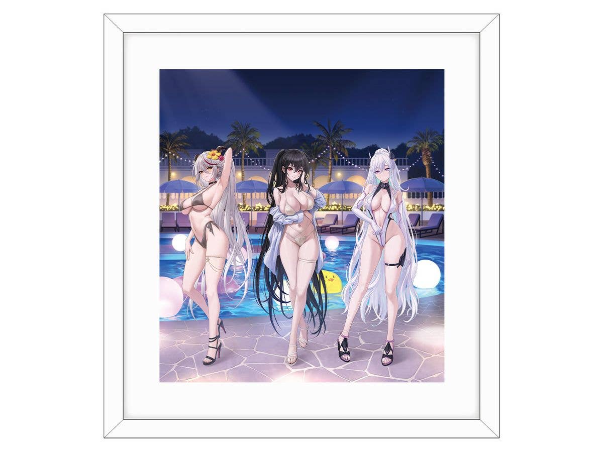Azur Lane: Original Reproduction Original Drawing (Night Pool)
