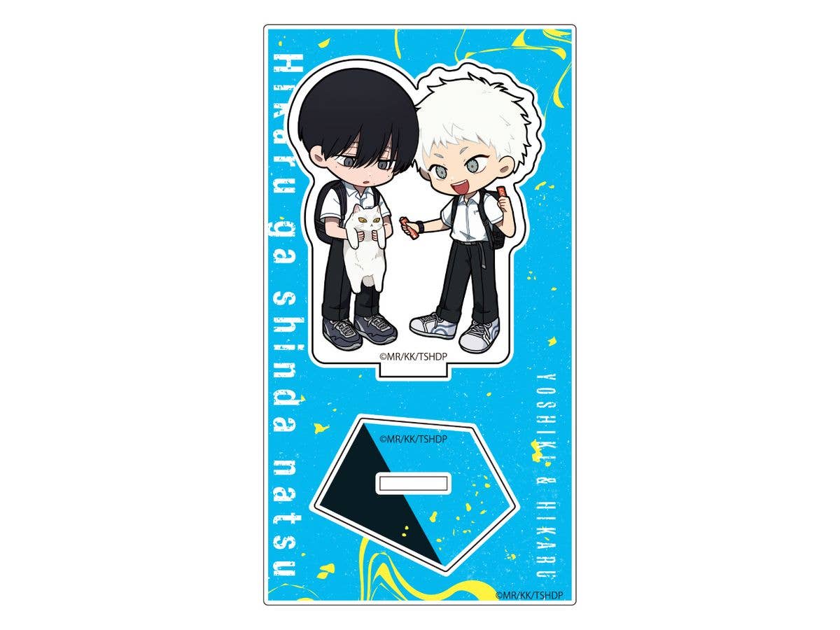 The Summer Hikaru Died: Mini Character Acrylic Stand (Yoshiki & Hikaru / Uniform A)