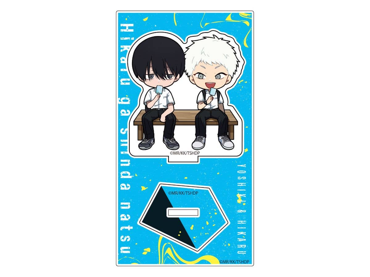 The Summer Hikaru Died: Mini Character Acrylic Stand (Yoshiki & Hikaru / Uniform B)