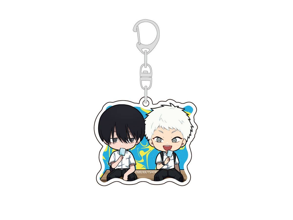 The Summer Hikaru Died: Mini Character Acrylic Keychain (Yoshiki & Hikaru / Uniform B)