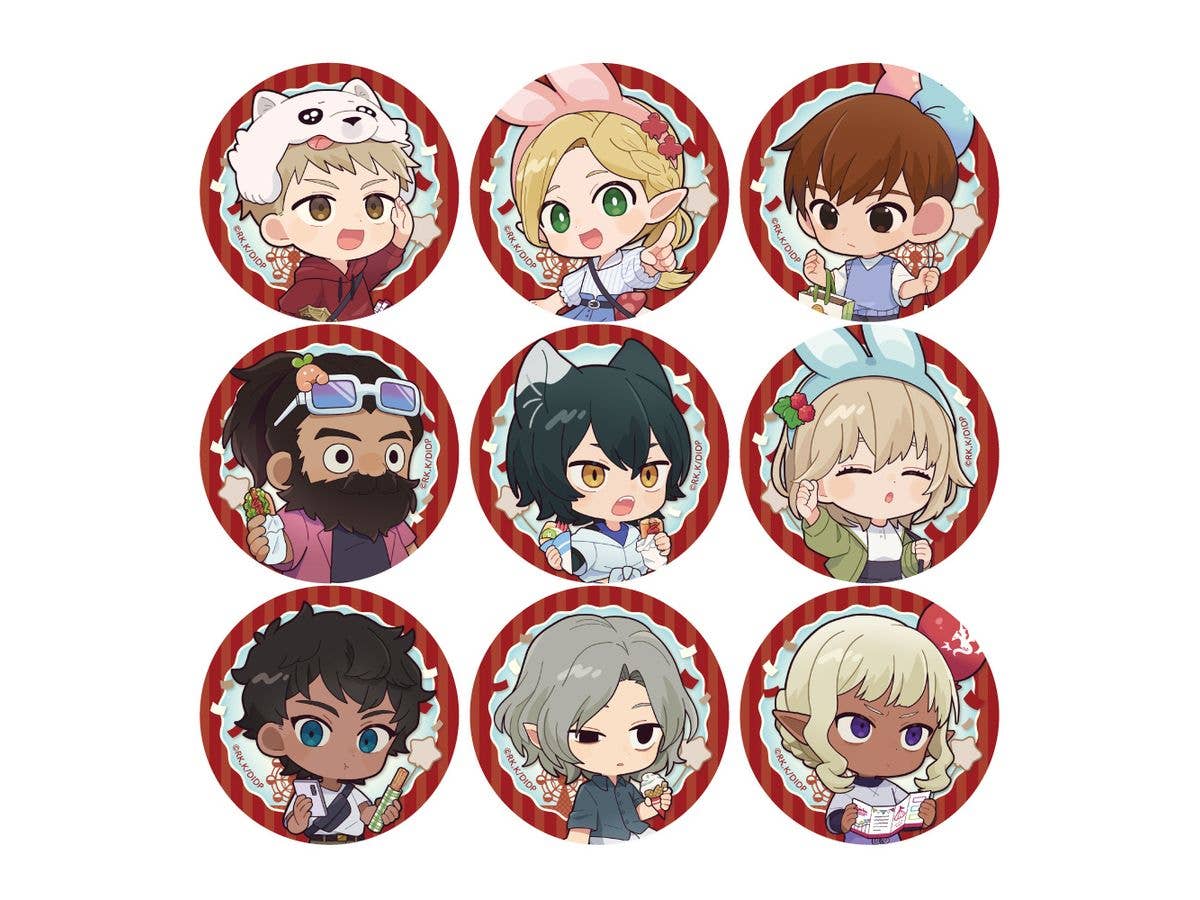 Delicious in Dungeon: Trading Badges (Amusement 1 Box 9Pcs