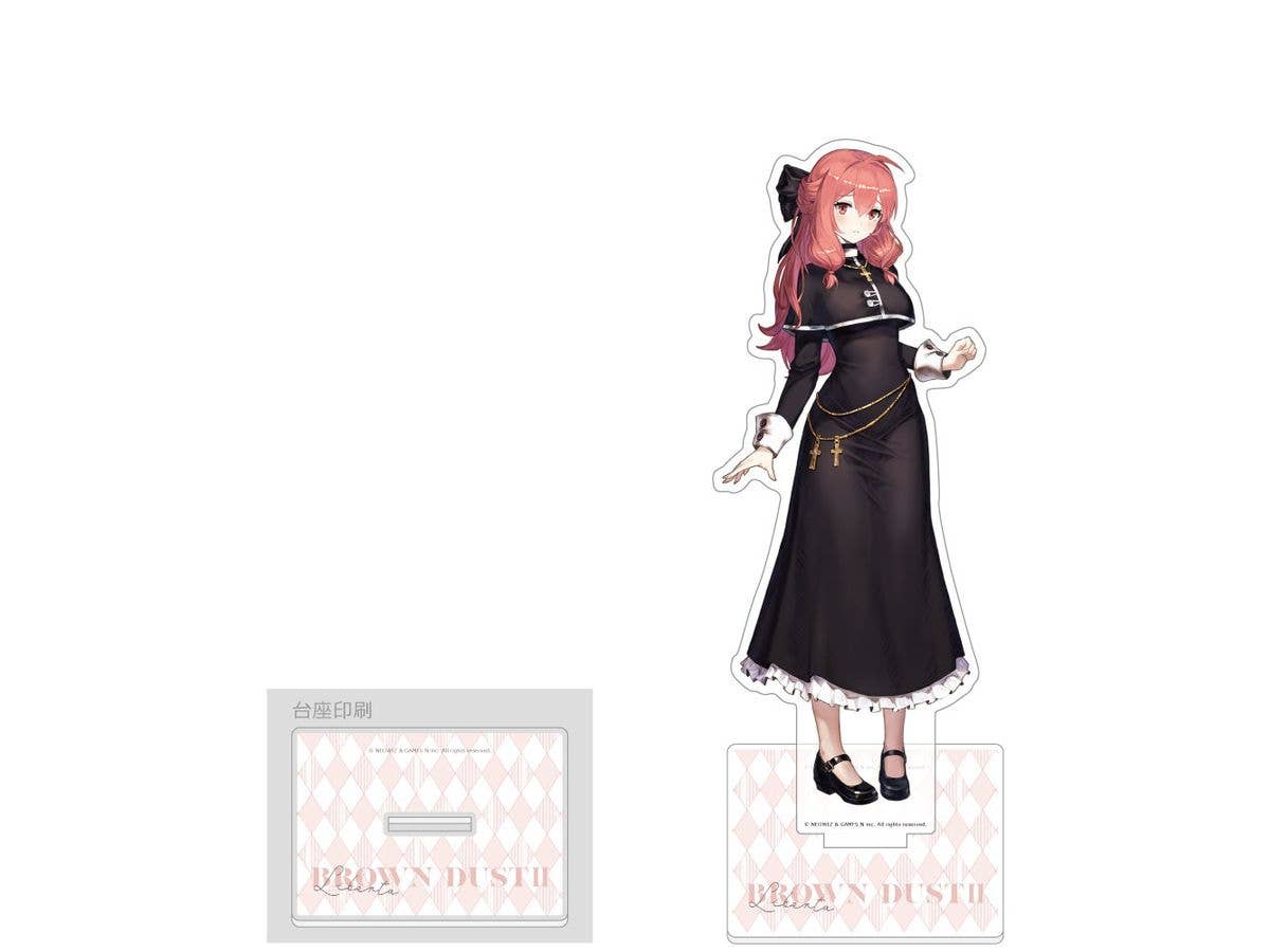 Brown Dust 2: Extra-Large Acrylic Stand (Liberta / Dark Saint)