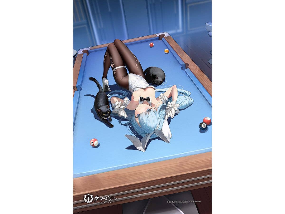 Azure Lane: Towelette (Jennas/Billiards Lessons)