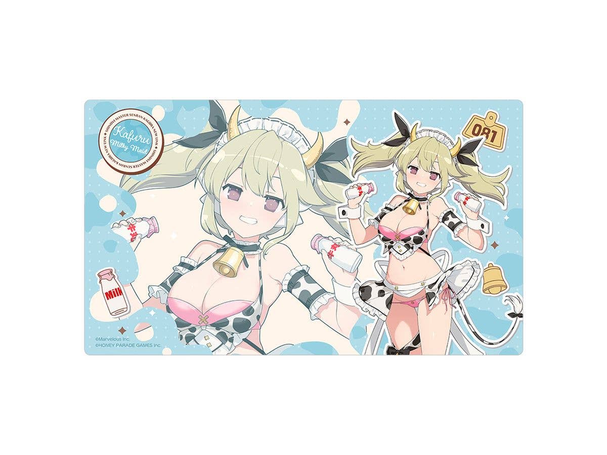 Shinobi Master Senran Kagura NEW LINK: Original Illustration Rubber Mat (Kafuu Ryuu/Milky Maid)