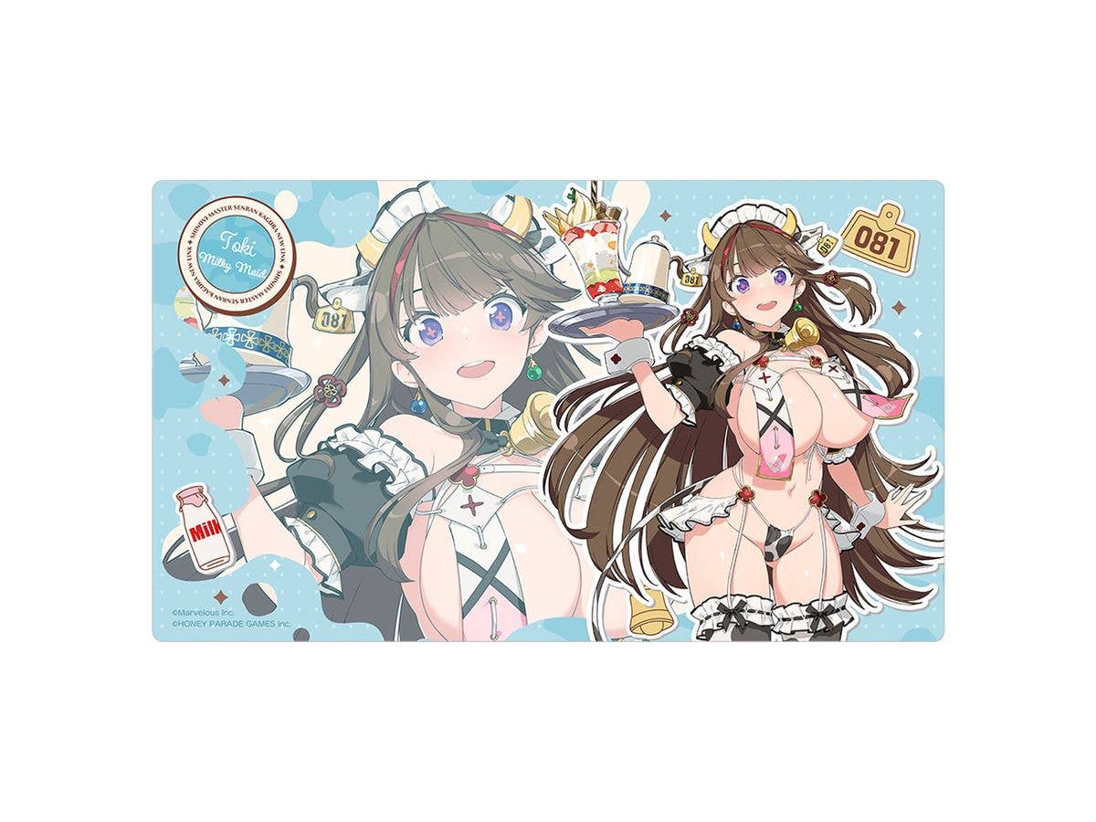 Shinobi Master Senran Kagura NEW LINK: Original Illustration Rubber Mat (Toki/Milky Maid)