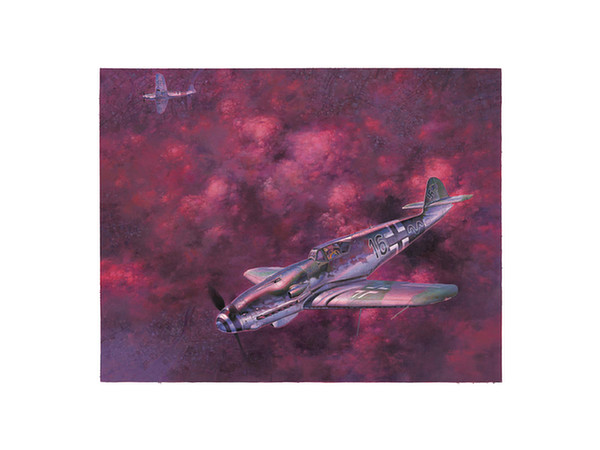 Shigeo Koike Art Print: Messerschmitt Bf109K-4