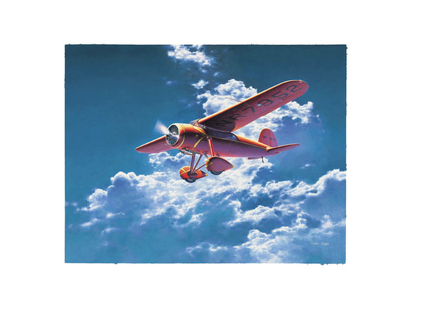 Shigeo Koike Art Print: Lockheed Vega