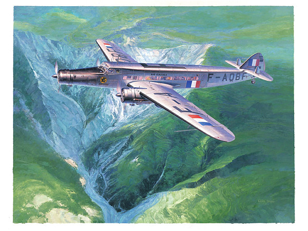 Shigeo Koike Art Print: Dewoitine D.338