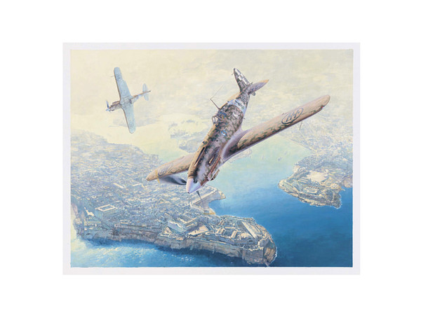 Shigeo Koike Art Print: Macchi C.202 Folgore