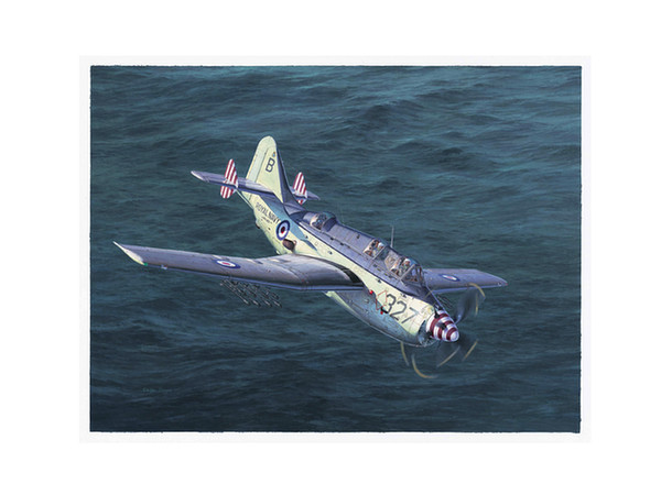 Shigeo Koike Art Print: Fairey Gannet AS.1