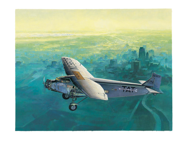 Shigeo Koike Art Print: Ford 5-AT Trimotor