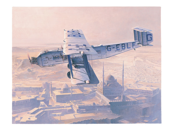 Shigeo Koike Art Print: Armstrong Whitworth Argocy Airliner
