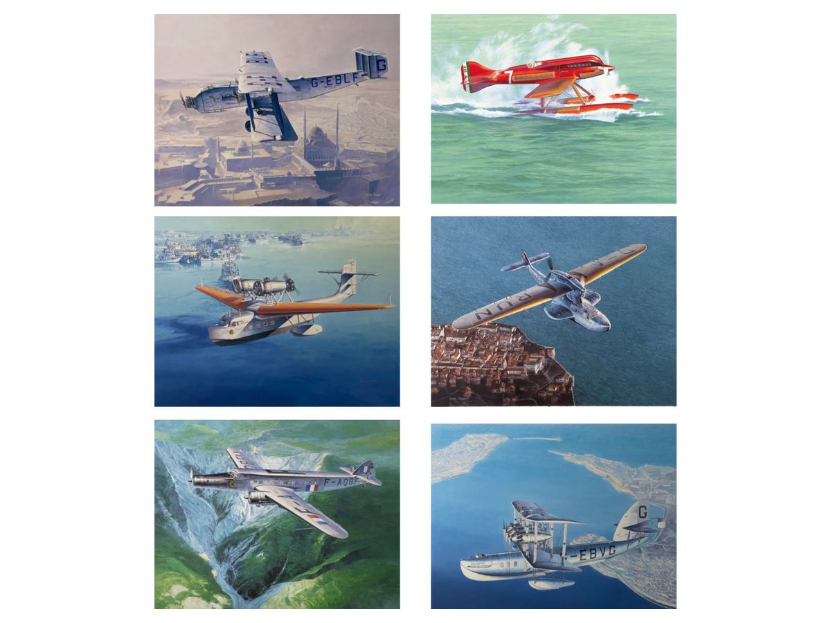 The Golden Age of Aviation (Art Print Bundle)