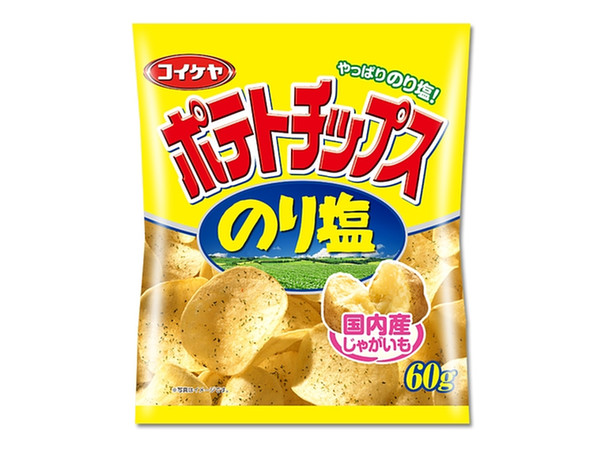 Potato Chips Norishio: 1 Bag (60g)