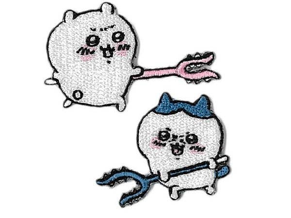 Chiikawa: Embroidered patch Chiikawa: Yay!