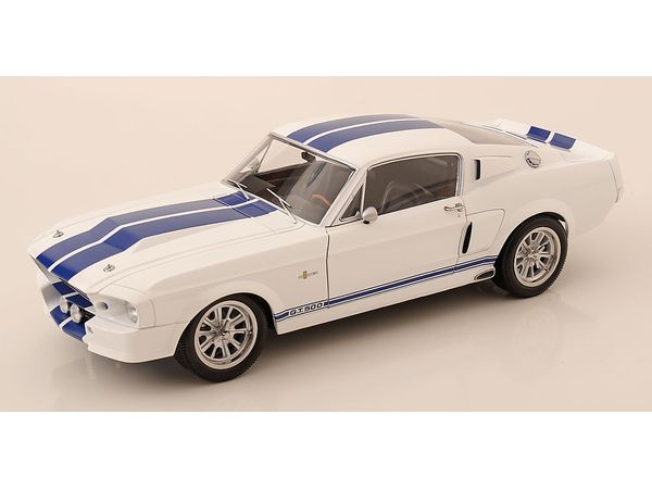 Ford Mustang Shelby Gt500 1967 White / Blue