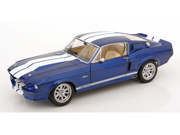 Ford Mustang Shelby Gt500 1967 Blue Metallic / White