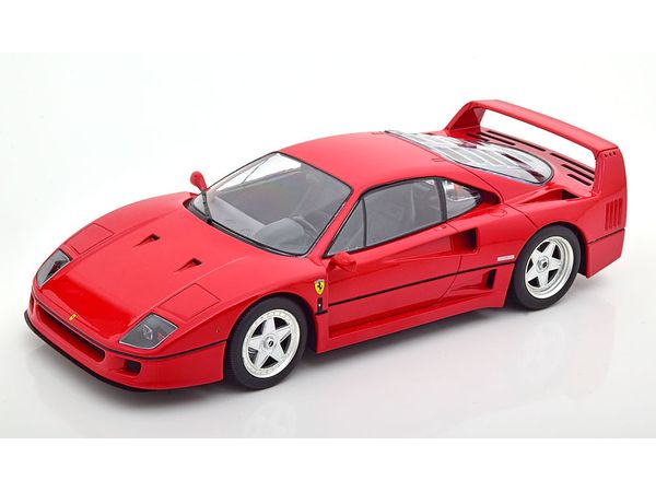 Ferrari F40 1987 With Black Seats Red