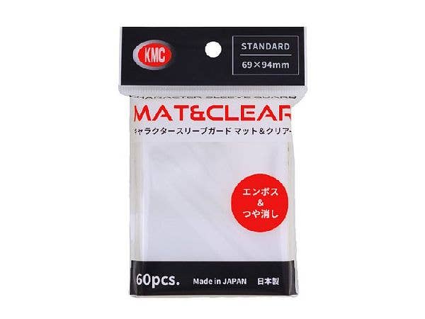 Character Sleeve Guards: Matte & Clear (60pcs)