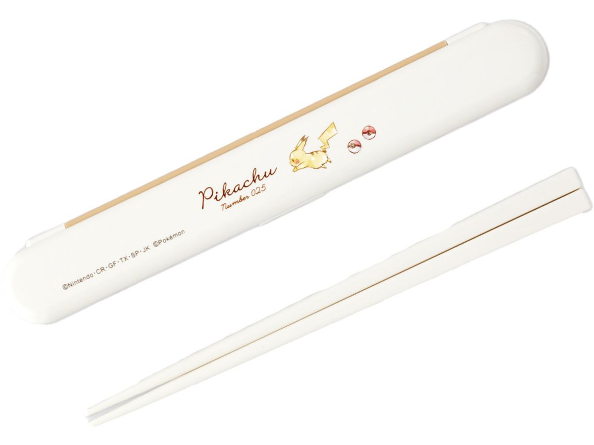 Pokemon: Chopsticks And Chopstick Case / Pikachu Dash