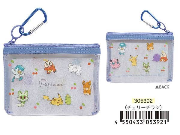 Pokemon: Mini Pouch With Carabiner / Cherry Flyer