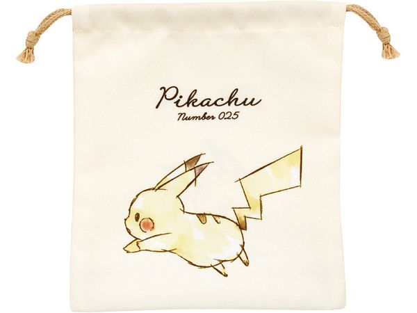 Pokemon: Gusseted Drawstring Bag / Pikachu Dash