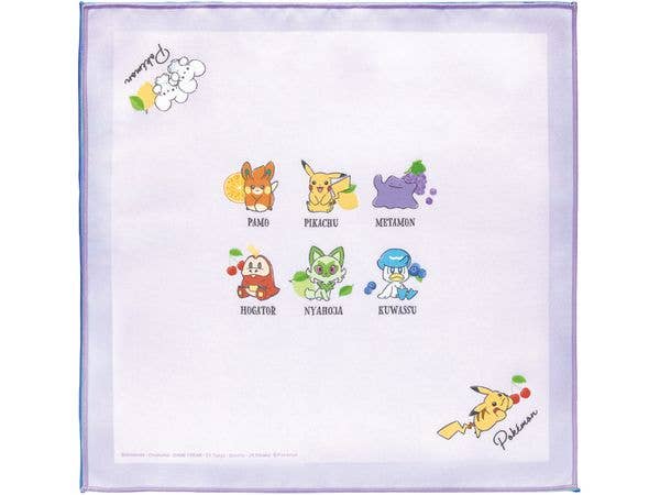 Pokemon: Pokemon A Lunch Cloth / Lots Of Fruit