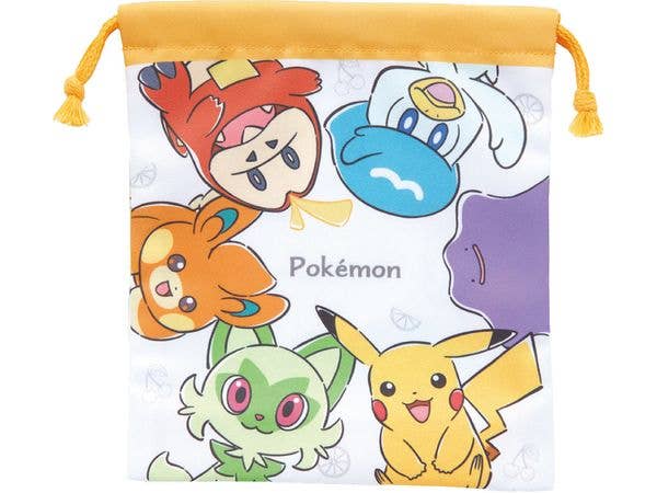 Pokemon: Pokemon A-Gusseted Drawstring Bag / Pokemon Ring