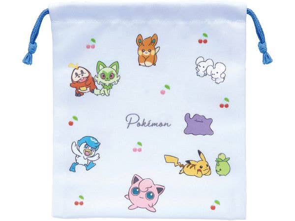 Pokemon: Pokemon A-Type Gusseted Drawstring Bag / Cherry Flyer