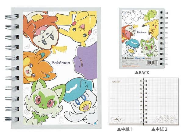 Pokemon: A6W Ring Notebook / Pokemon Ring