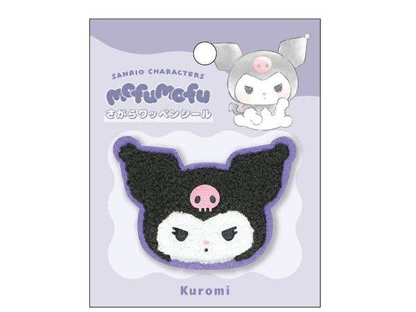 Sanrio: Mofumofu Sagara Patch Sticker / Kuromi