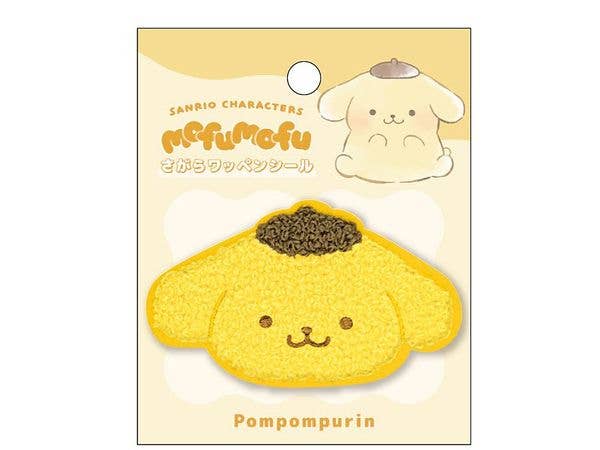 Sanrio: Mofumofu Sagara Patch Sticker / Pompompurin