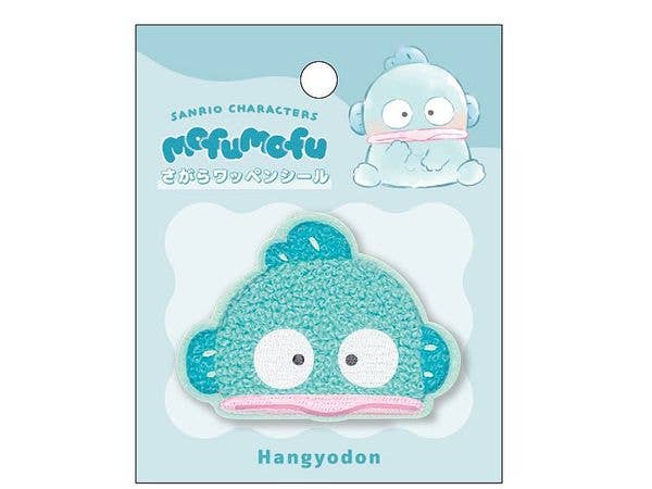 Sanrio: Mofumofu Sagara Patch Sticker / Hangyodon
