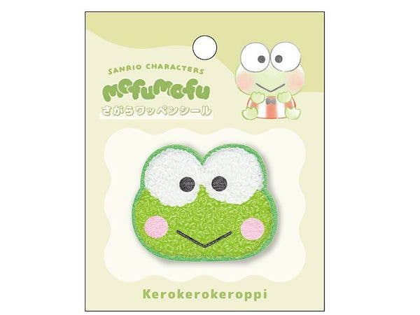 Sanrio: Mofumofu Sagara Patch Sticker / Kero Kero Keroppi