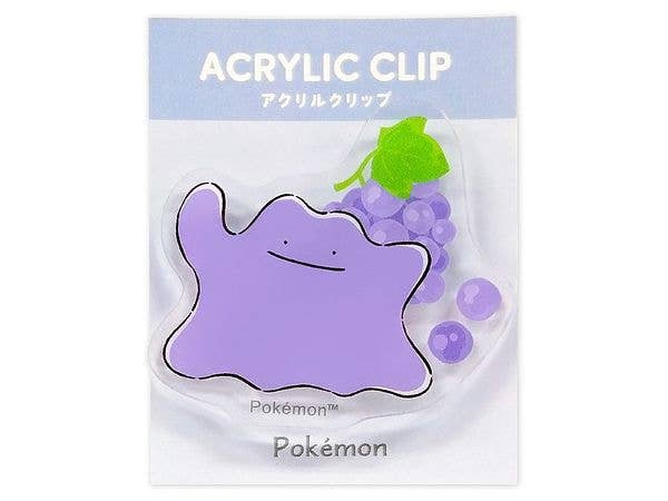Pokemon: Die-Cut Acrylic Clip / Ditto