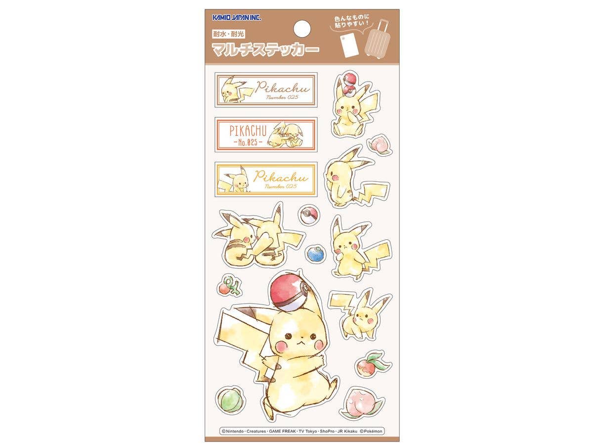 Pokemon: Multi-Sticker / Pikachu