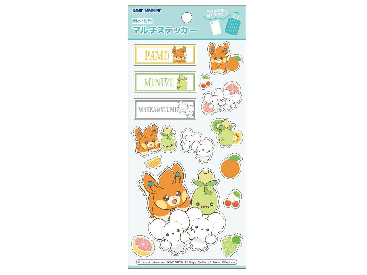 Pokemon: Multi-Sticker / Fruit Mint