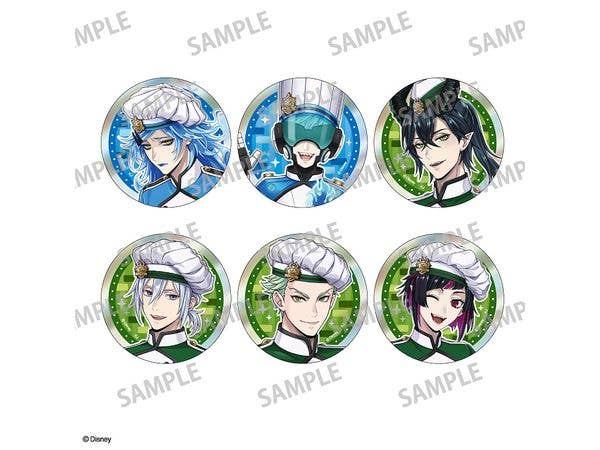 Disney Twisted Wonderland: Secret Aurora Can Badge Vol. 3 / Master Chef Ver.: 1Box (6pcs)