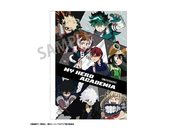 My Hero Academia: B5 Grid Notebook / Black