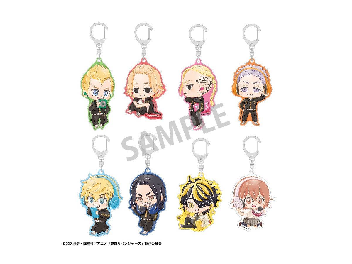 Tokyo Revengers: Trading Acrylic Keychain (Special Attack Clothes) / ENJOY MUSIC 1Box (8pcs)