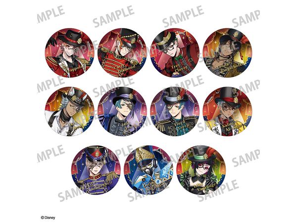Disney Twisted Wonderland: Trading Aurora Metal Can Badge/Playful Dress Ver. 1Box11pcs