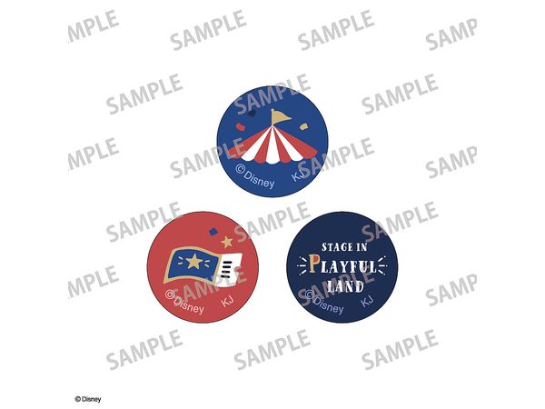 Disney Twisted Wonderland: Mini Can Badge Set/Stage in Playfulland