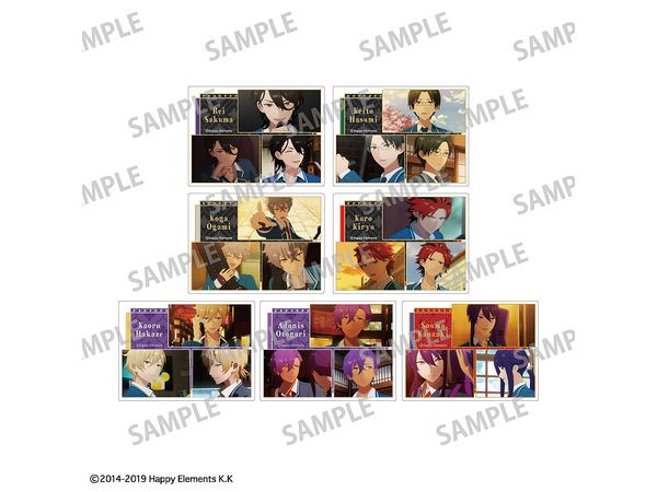Ensemble Stars!! Memories Selection: Crossroad Trading Acrylic Clip 1Box 7Pcs