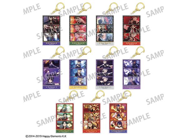 Ensemble Stars!! Memories Selection: Crossroad Trading Acrylic Keychain 1Box 11Pcs