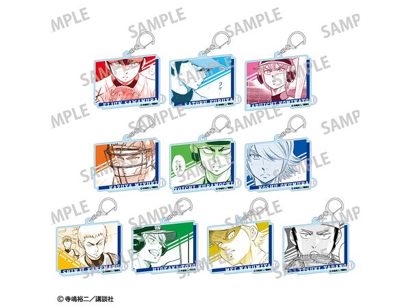 Ace Of Diamond Act II: Trading Acrylic Key Chain: 1Box (10pcs)