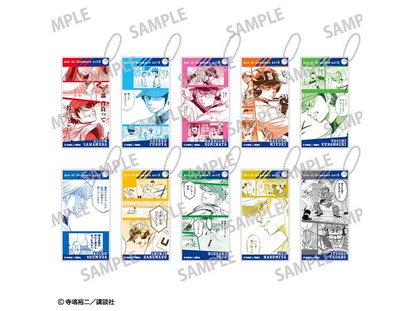 Ace Of Diamond Act II: Trading Slim Keychain: 1Box (10pcs)