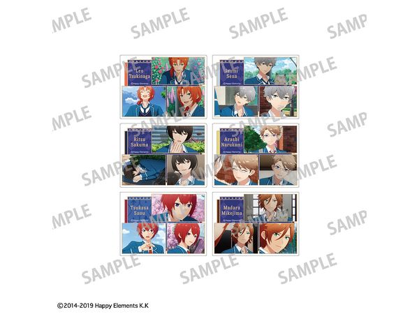 Ensemble Stars!! Memories Selection: Checkmate Trading Acrylic Clip 1Box 6Pcs
