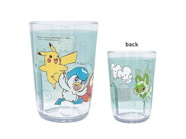 Pokemon: Clear Tumbler 370Ml / Mixed Fruits
