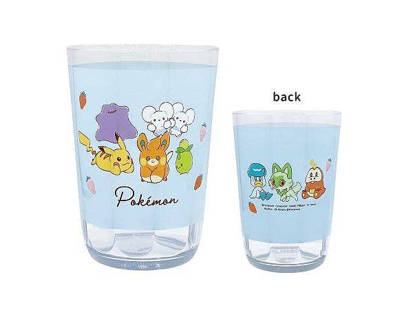 Pokemon: Clear Tumbler 370Ml / Everyone Gather